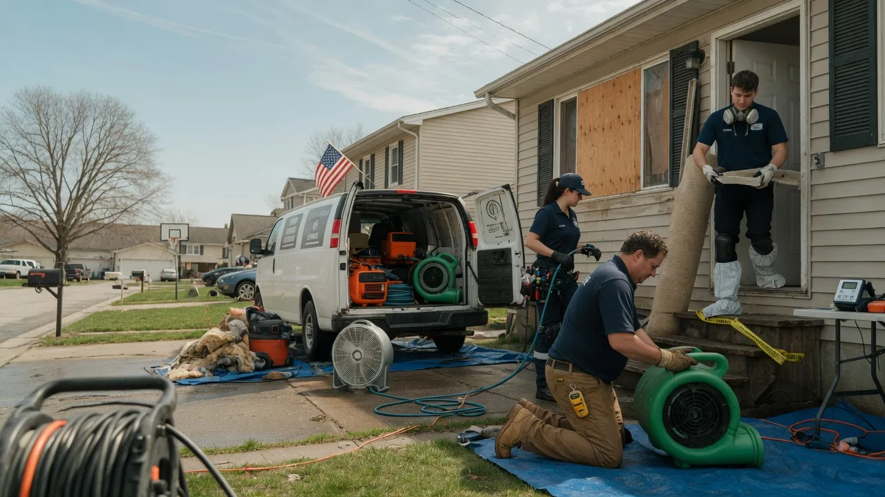 Water Damage Restoration in Mount Calvary, WI near me